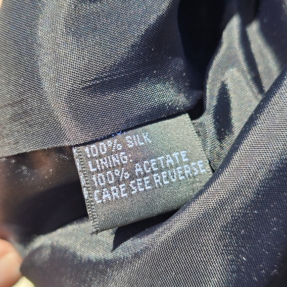 Carmen Marc Valvo silk beaded cocktail dress - Picture 2 of 9